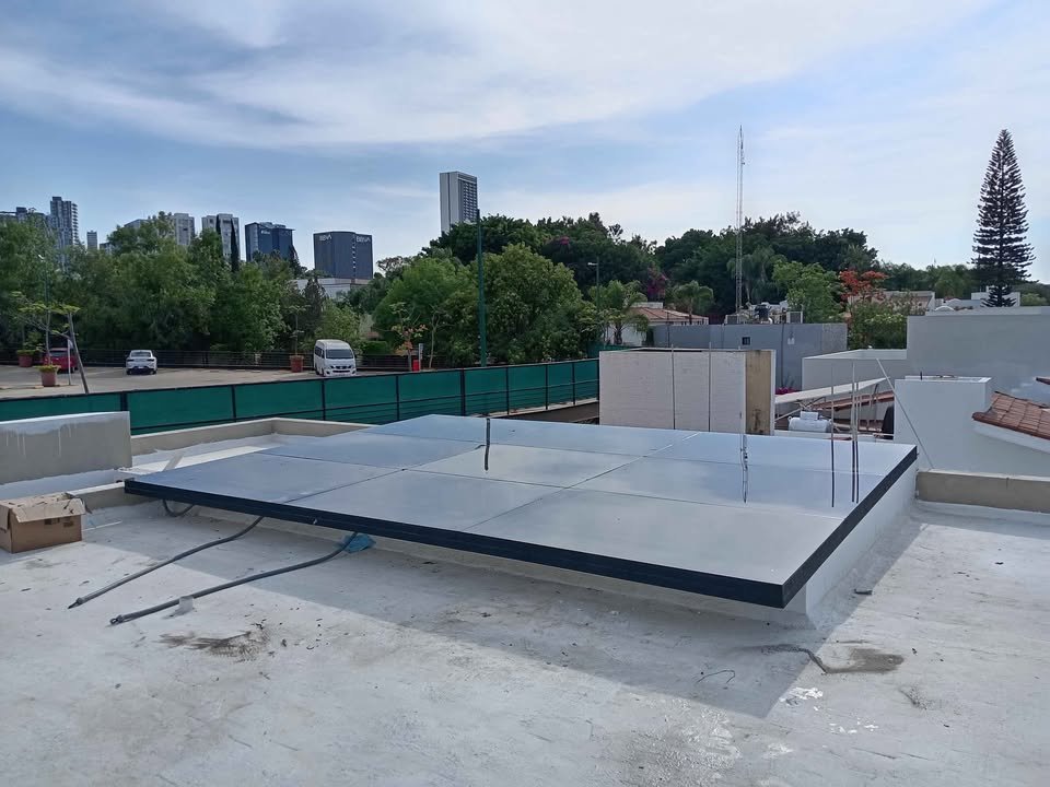 Domos de cristal y aluminio en Querétaro