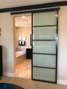 Puertas elegantes de cristal en Querétaro